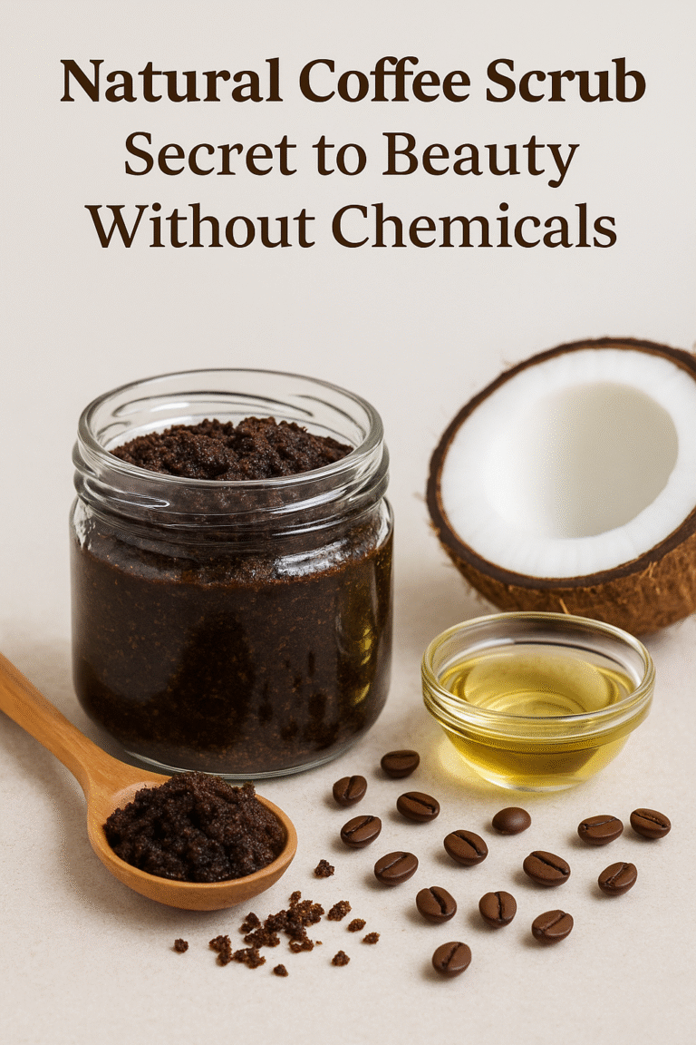 Natural Coffee Scrub: Secret to Beauty Without Chemicals