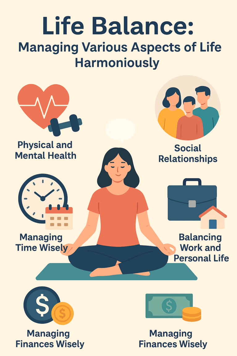 Life Balance: Managing Various Aspects of Life Harmoniously