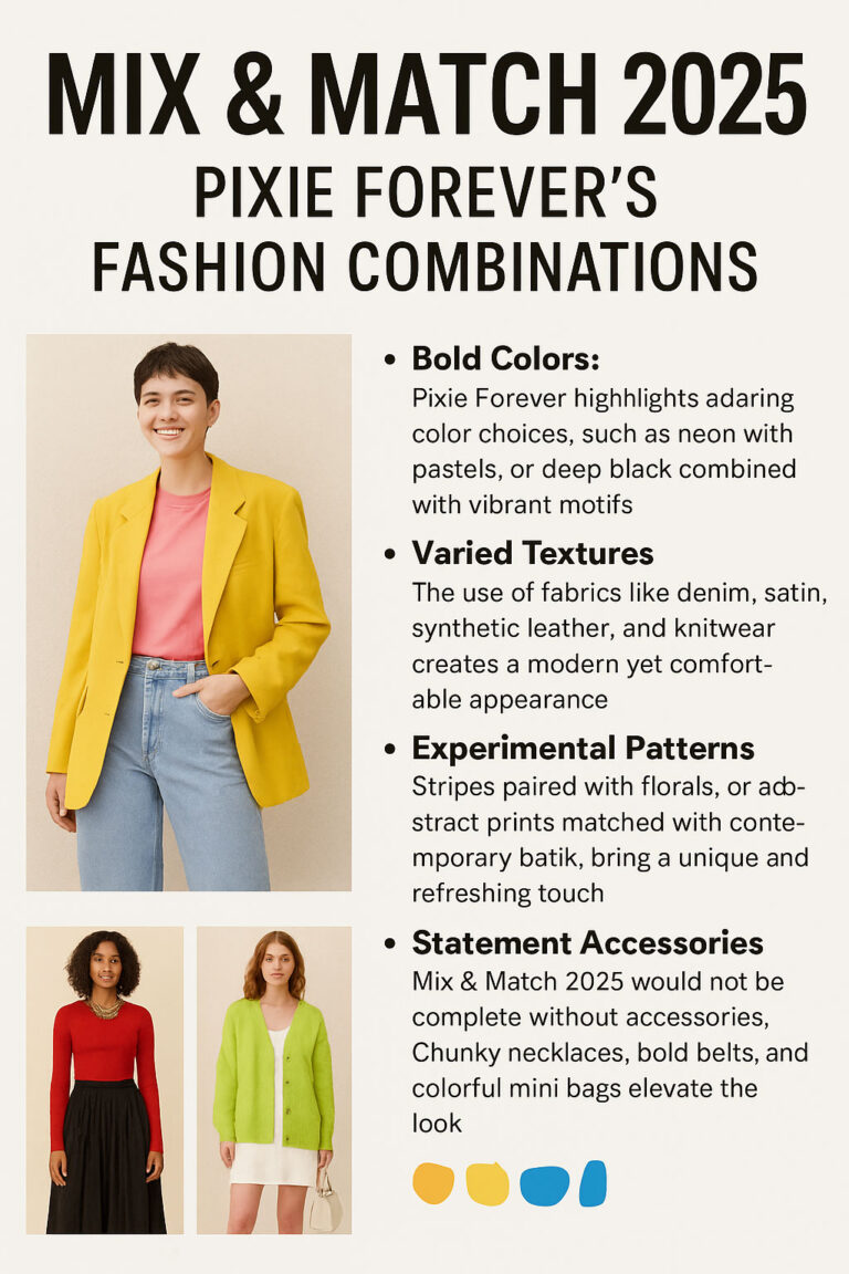 Mix & Match 2025 Pixie Forever's Fashion Combinations