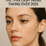 Ghost Lashes: The Thin Lash Trend Taking Over 2025