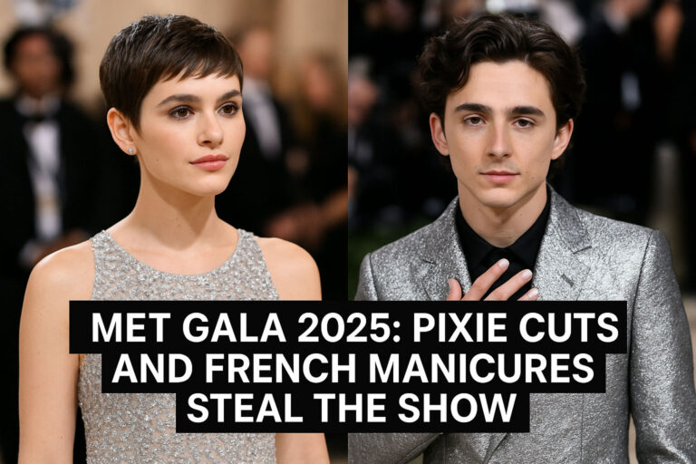 Met Gala 2025: Pixie Cuts and French Manicures Steal the Show