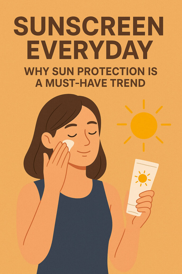Sunscreen Everyday: Why Sun Protection Is a Must-Have Trend