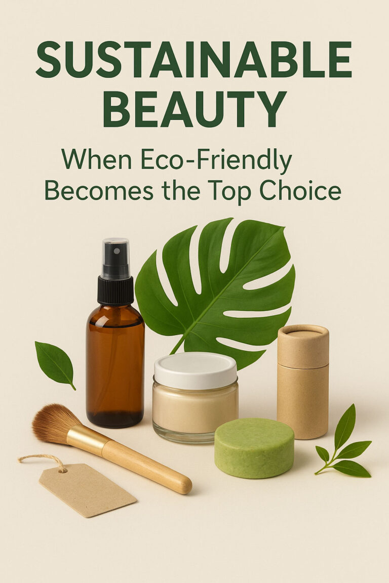 Sustainable Beauty: When Eco-Friendly Becomes the Top Choice