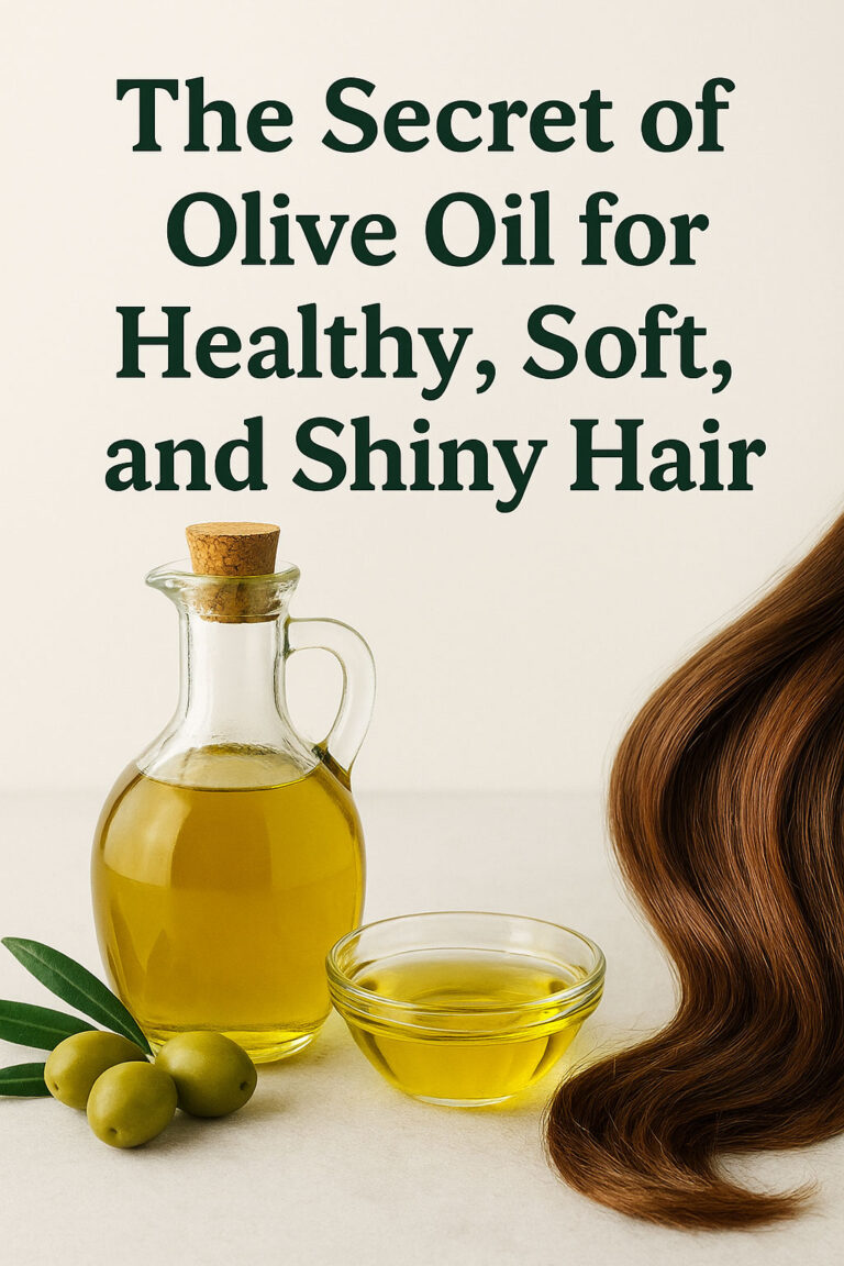 The Secret of Olive Oil for Healthy, Soft, and Shiny Hair
